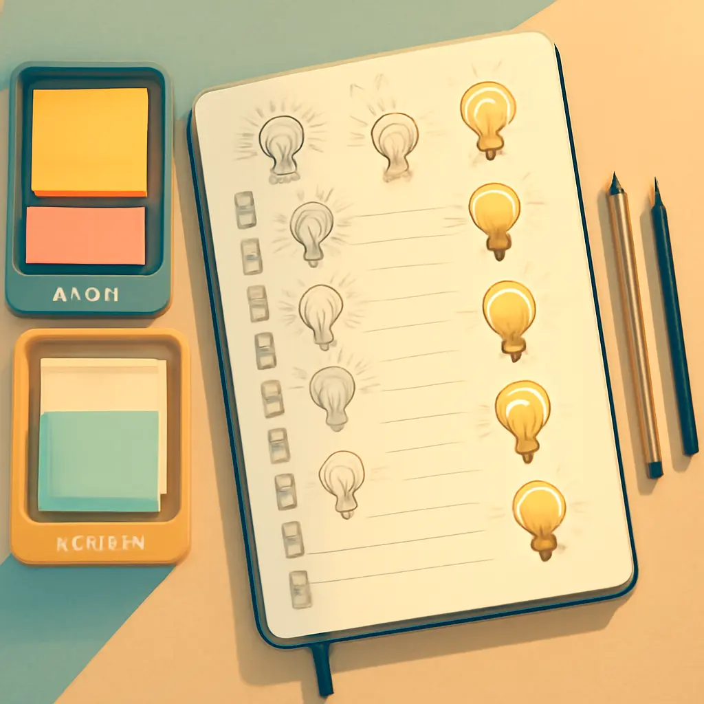 Чек-лист работы с идеями: 10 пунктов для системного результата