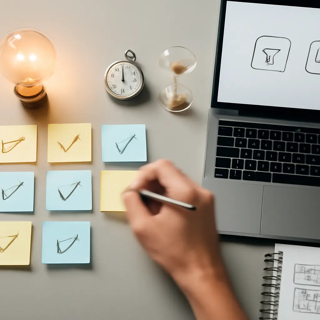 Работа с идеями за 5 минут: быстрый план для прорывных идей сейчас